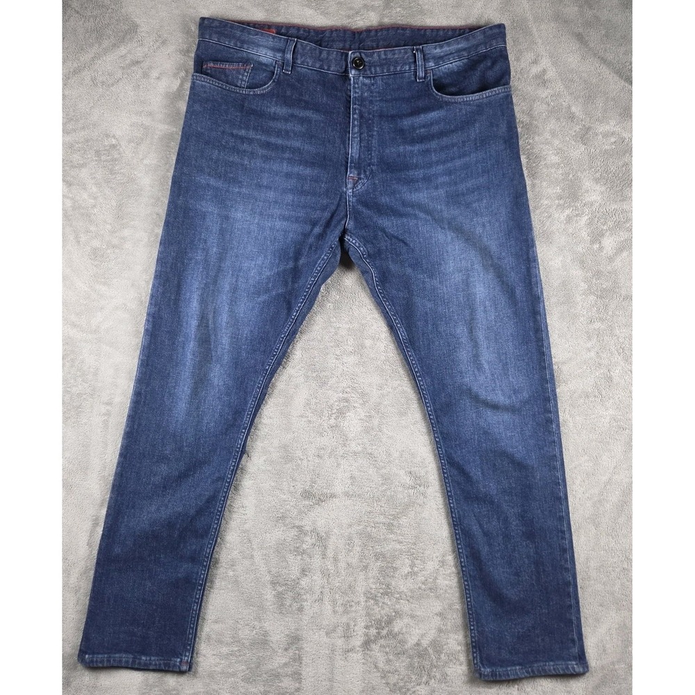 Isaia Napoli Men's Jeans‎ 40R (41x31)Medium Wash Made In Italy